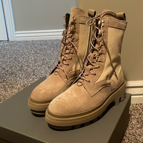 All Saints Canvas/Suede Beth Boot in Sand
Women's Size 40 - Picture 3 of 12